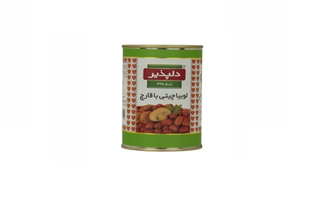 فروش کنسرو لوبیا چیتی با قارچ دلپذیر + قیمت خرید به صرفه